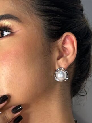 Brinco Beatriz - Folheado a prata