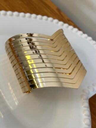 Bracelete Maitê - Banhado a ouro 18k