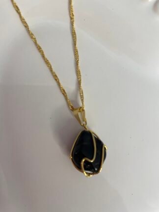 Colar Hematita - Semijoia