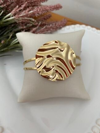 Bracelete Livia - Folheado a ouro 18k