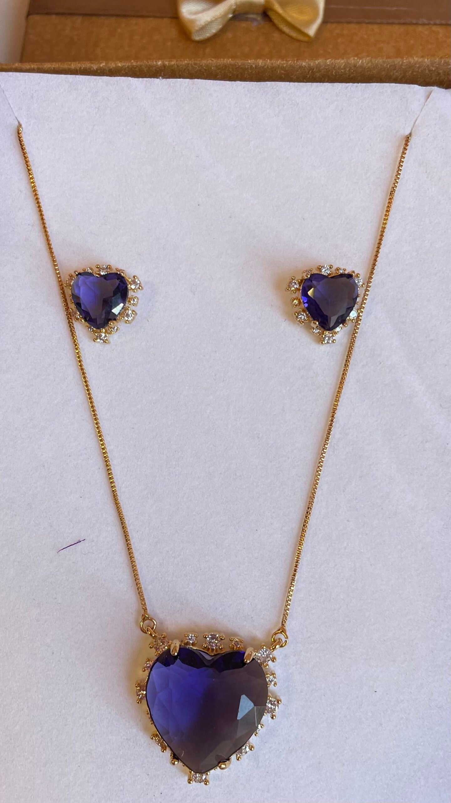 Conjunto Mirella - Banhado a ouro 18k - Imagem 2