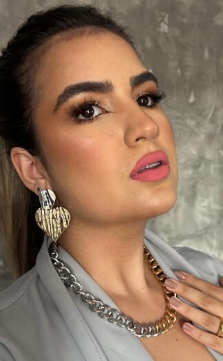 Brinco Ryana - Banhado a ouro 18k